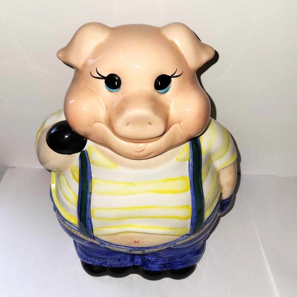 Savoy Pig Cookie Jar - Picture 2 of 11